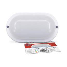 Светильник светодиодный СПП МД-1565-ОВАЛ 15Вт 6500К IP65 1350лм 160х88мм герметичный с микроволновым