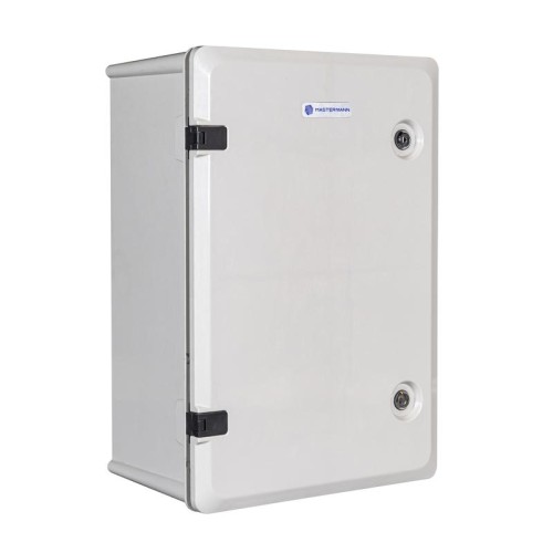 Шкаф монтажный композитный IK10 600x600x250мм IP66 Mastermann 00-01020362