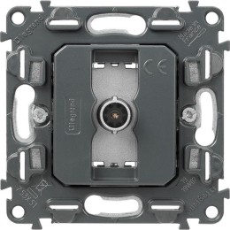 Розетка телевизионная TV 1-м Valena In'matic 0-2400МГц с топологией "звезда" механизм Leg 753051