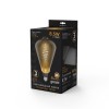 Лампа светодиодная филаментная Black Filament 8.5Вт ST164 тонированная 1800К тепл. бел. E27 165лм GA