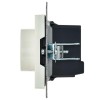 Термостат электронный с индик. BRITE СП IP20 ТС10-1-БрБ механизм бел. IEK BR-RT11-K01