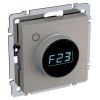 Термостат электронный с индик. BRITE СП IP20 ТС10-1-БрКр механизм беж. IEK BR-RT11-K10