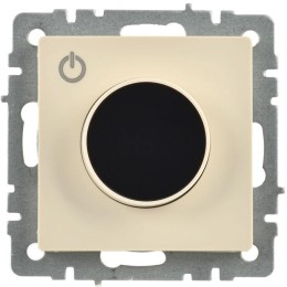 Термостат электронный с индик. BRITE СП IP20 ТС10-1-БрКр механизм беж. IEK BR-RT11-K10