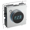 Термостат электронный с индик. BRITE СП IP20 ТС10-1-БрА механизм алюм. IEK BR-RT11-K47