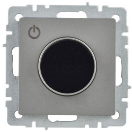 Термостат электронный с индик. BRITE СП IP20 ТС10-1-БрС механизм сталь IEK BR-RT11-K46