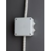 Коробка распаячная ОП КМ 100х100х45 IP44 6 вводов (RAL7035) IEK UKO11-100-100-045-K41-44
