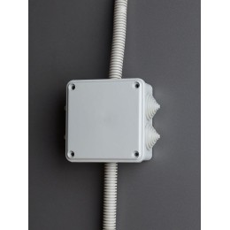 Коробка распаячная ОП КМ 100х100х45 IP44 6 вводов (RAL7035) IEK UKO11-100-100-045-K41-44