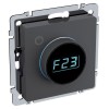 Термостат электронный с индик. BRITE СП IP20 ТС10-1-БрГ механизм графит IEK BR-RT11-K53