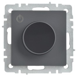 Термостат электронный с индик. BRITE СП IP20 ТС10-1-БрГ механизм графит IEK BR-RT11-K53