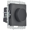 Термостат электронный с индик. BRITE СП IP20 ТС10-1-БрГ механизм графит IEK BR-RT11-K53