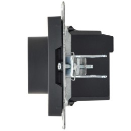 Термостат электронный с индик. BRITE СП IP20 ТС10-1-БрГ механизм графит IEK BR-RT11-K53