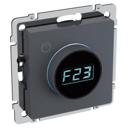 Термостат электронный с индик. BRITE СП IP20 ТС10-1-БрМ механизм маренго IEK BR-RT11-K35