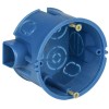 Коробка установочная С3 d68x45 для твердых стен (с саморезами и стык. узлами) GENERICA UKT10-068-045