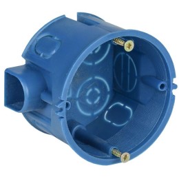 Коробка установочная С3 d68x45 для твердых стен (с саморезами и стык. узлами) GENERICA UKT10-068-045