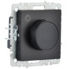 Термостат электронный с индик. BRITE СП IP20 ТС10-1-БрЧ механизм черн. IEK BR-RT11-K02