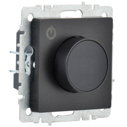 Термостат электронный с индик. BRITE СП IP20 ТС10-1-БрЧ механизм черн. IEK BR-RT11-K02