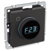 Термостат электронный с индик. BRITE СП IP20 ТС10-1-БрЧ механизм черн. IEK BR-RT11-K02