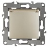 Розетка 1-м СП Эра12 12-2103-04 16А IP20 16AX 250В 2P+E Schuko защ. шторки с крышкой механизм шампан