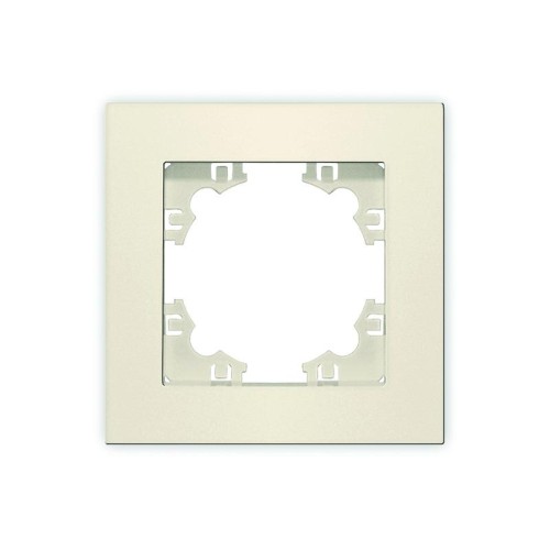Рамка 1-м Афина сл. кость (ivory) Universal A0053-I