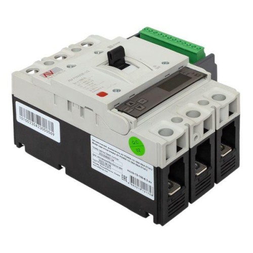 Выключатель автоматический 3п 100А 50кА AV POWER-1/3 ETU6.2 AVERES EKF mccb-13-100-6.2-av