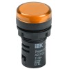 Лампа светосигнальная AD22DS d22мм 12В AC/DC желт. KARAT IEK BLS10-ADDS-012-K05