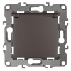 Розетка 1-м СП Эра12 12-2103-13 16А IP20 16AX 250В 2P+E Schuko защ. шторки с крышкой механизм бронз.