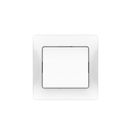 Выключатель 1-кл. Glossa (сх. 1) 10AX быстрозажим. клем. в сборе бел. SE GSL000112S