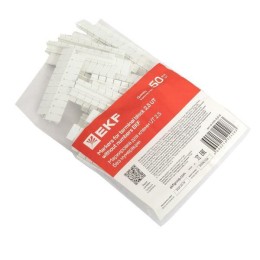 Маркировка для клемм UT 2.5 без нумерации EKF scr-ut-mrk-2.5-0