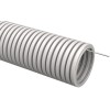 Труба гофрированная ПВХ d32мм с протяжкой сер. ELASTA (уп.10м) IEK CTG20-32-K41-010I