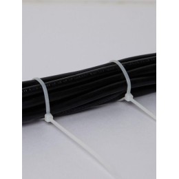 Хомут кабельный 2.5х200 нейл. бел. (уп.50шт) IEK UHH20-D025-200-050