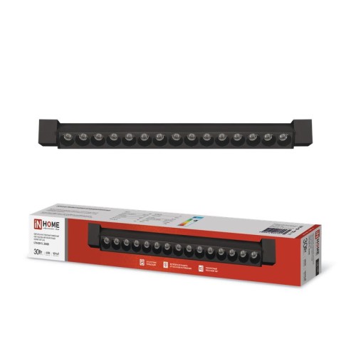 Светильник светодиодный трековый TOP-LINE LTR-02R-TL 30Вт 4000К IP40 3000лм 475мм 24град. линейный п