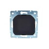 Розетка 1-м СП ASTI 16А IP20 с заземл. с заряд. устройством USB механизм черн. бархат. LEZARD 7081-4
