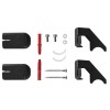 Комплект настенных регулируемых кронштейнов Design 100 черн. Royal Thermo НС-1402558