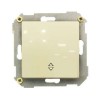 Переключатель проходной 1-кл. СП Simon 34 10А IP20 механизм сл. кость Simon 34201-031