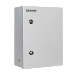 Шкаф монтажный 300x400x220мм IP66 12У+ Mastermann 00-01020311