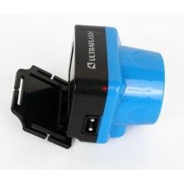 Фонарь аккумуляторный налобный LED5374 LED 1 режим 220В пластик. голуб. (бокс) Ultraflash 12427