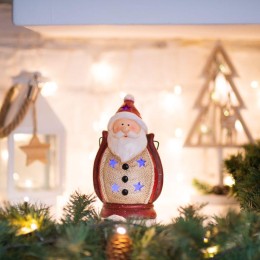 Фигура керамическая "Дед Мороз" 11х8х20см 1.5Вт IP20 Neon-Night 505-005