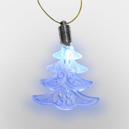 Фигура светодиодная подвесная "Елочка" 8х6см LED RGB 1.5Вт IP20 Neon-Night 501-095