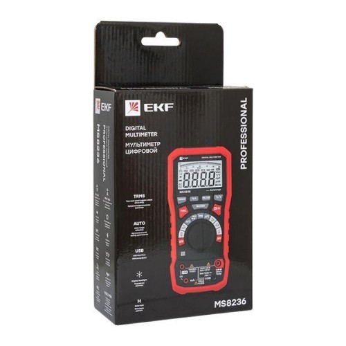 Мультиметр цифровой MS8236 Professional EKF In-180701-pm8236