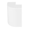 Угол внешний 60х40 бел. Plast PROxima (уп.4шт) EKF obw-60-40x4