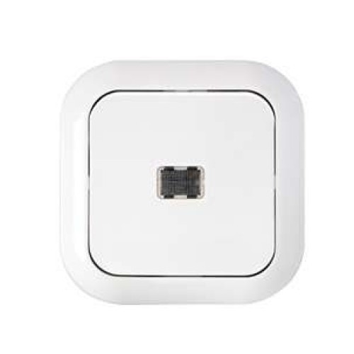 Выключатель 1-кл. СП 10А IP20 с подсветкой бел. Bylectrica С1 10-231