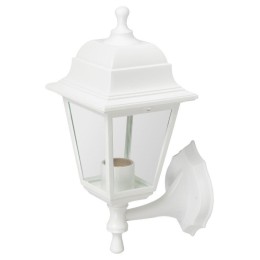 Светильник садово-парковый "Леда" НБУ 04-60-001 настенный четырехгран. бел. Эра Б0048113