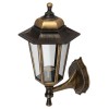 Светильник садово-парковый "Леда1" НБУ 06-60-001 настенный шестигран. под бронзу Эра Б0048115