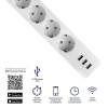 Удлинитель умный 4х1.8м 16А IP20 Connect Wi-Fi 3хUSB с выкл. с управлением по Wi-Fi PROxima EKF RCE-