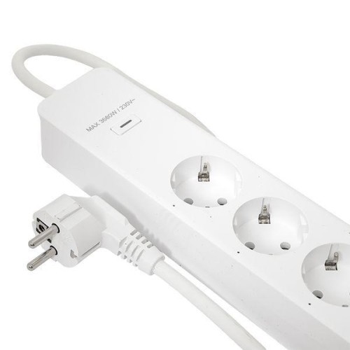Удлинитель умный 4х1.8м 16А IP20 Connect PRO Wi-Fi 3хUSB с выкл. с управлением по Wi-Fi PRO PROxima