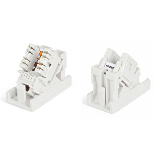 Розетка (вставка) SIP2K-C5E-M45-22.5 (45х22.5) аналог Mosaic с накл. мод. RJ45 кат.5E Hyperline 3521