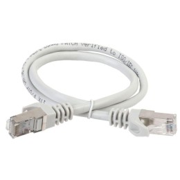 Патч-корд кат.6A S/FTP LSZH 1м сер. ITK PC01-C6ASL-1M
