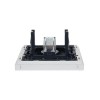 Розетка TV оконечная FORTE&PIANO FP228 бел. IEK FP-A10-O-K01
