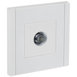 Розетка TV оконечная FORTE&PIANO FP228 бел. IEK FP-A10-O-K01
