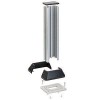 Мини-колонна 2сторона на 4 S-мод. 336х126.5(158)х109.5(181)мм Simon Connect алюм. ALC322-8-14